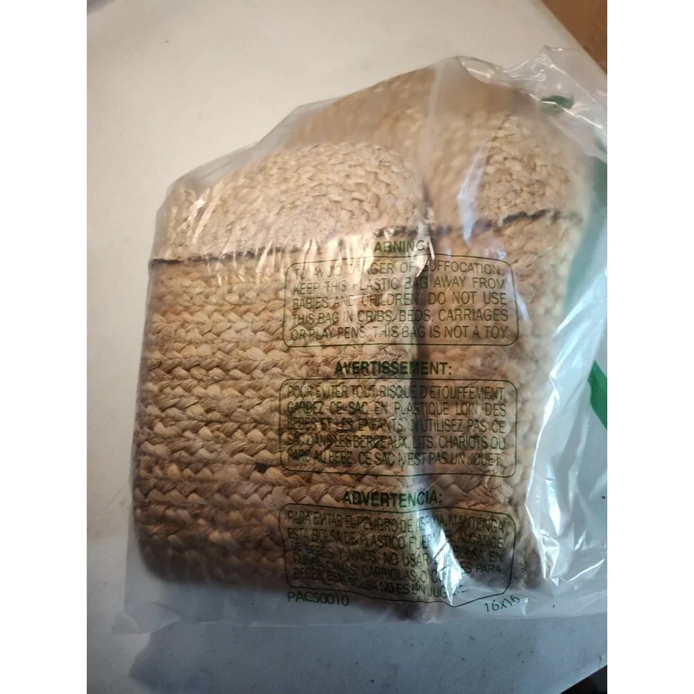 Handwoven 100% Natural Jute Rugs For Living Area,Bedroom,  5x8' (1139)